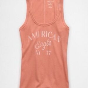 American Eagle Outfitters Coral Tank Top